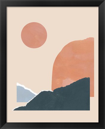 Framed Summer Isle II Print