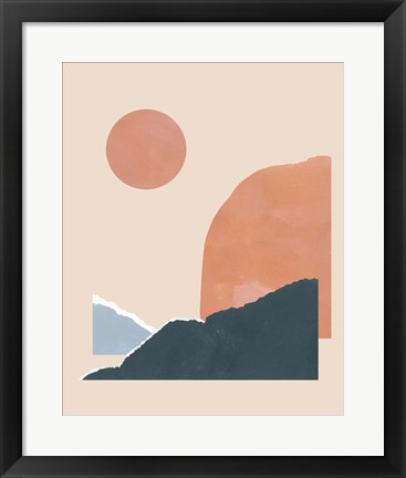 Framed Summer Isle II Print