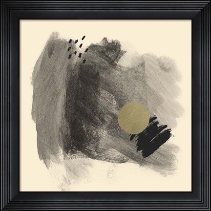 Framed Dark &amp; Stormy I Print