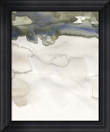 Framed Watercolor Abstract Horizon IV Print