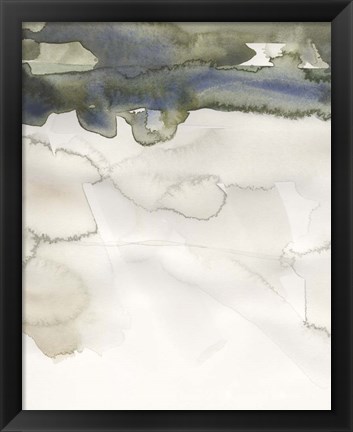 Framed Watercolor Abstract Horizon IV Print