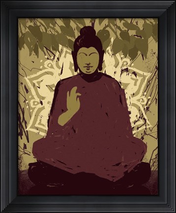 Framed Under the Bodhi Tree I Print