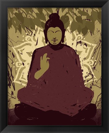 Framed Under the Bodhi Tree I Print