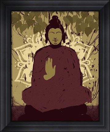 Framed Under the Bodhi Tree II Print
