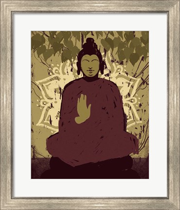 Framed Under the Bodhi Tree II Print