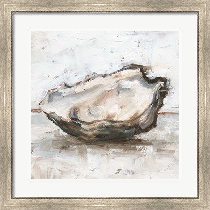 Framed Oyster Study I Print