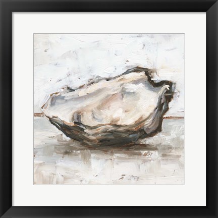 Framed Oyster Study I Print