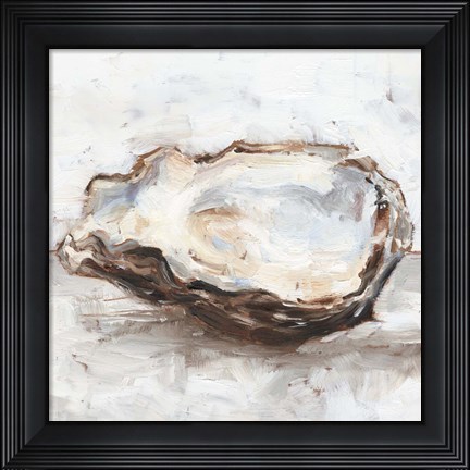Framed Oyster Study II Print