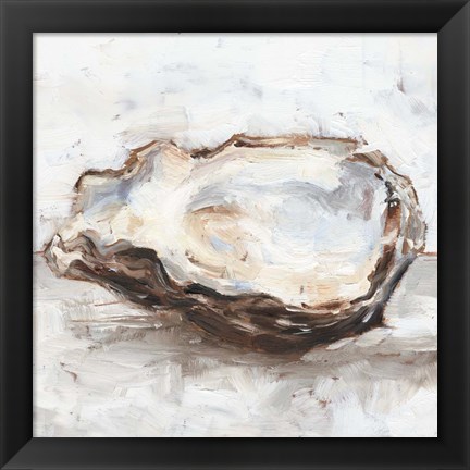 Framed Oyster Study II Print