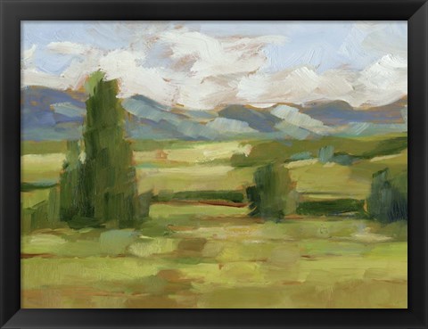 Framed Tuscan Vista I Print