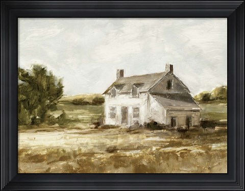 Framed Country Harvest II Print