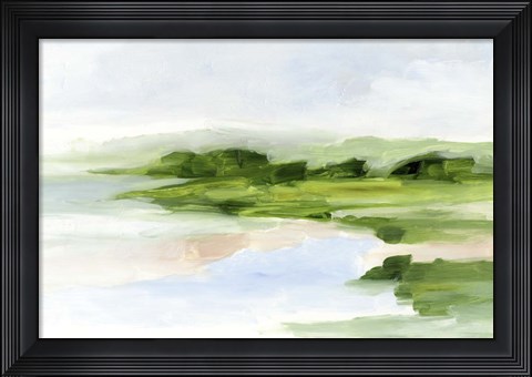 Framed Blush Sands II Print