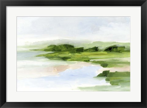 Framed Blush Sands II Print