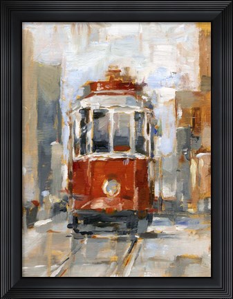 Framed Day Trolley I Print