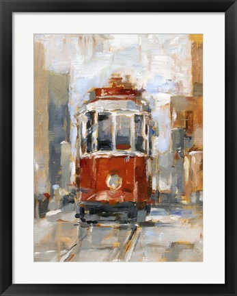 Framed Day Trolley I Print