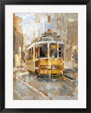 Framed Day Trolley II Print