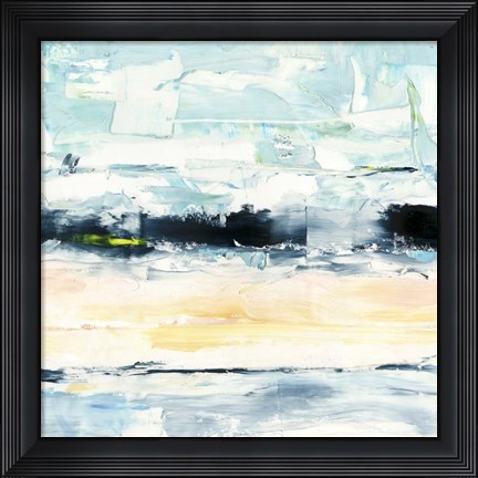 Framed Pastel Mirage I Print