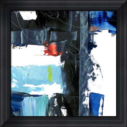 Framed City Vibe I Print