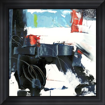 Framed City Vibe II Print