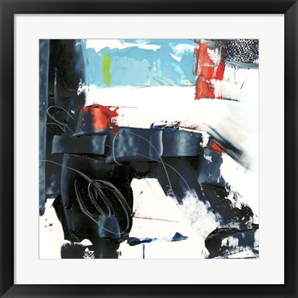 Framed City Vibe II Print