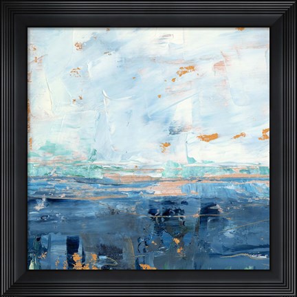 Framed Serene Seascape II Print