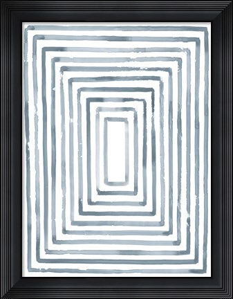 Framed Divisions III Print