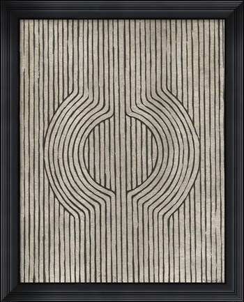 Framed Cedar Grooves IV Print