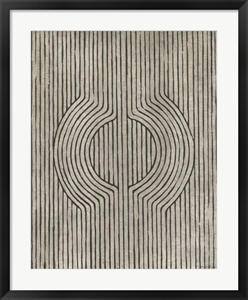 Framed Cedar Grooves IV Print