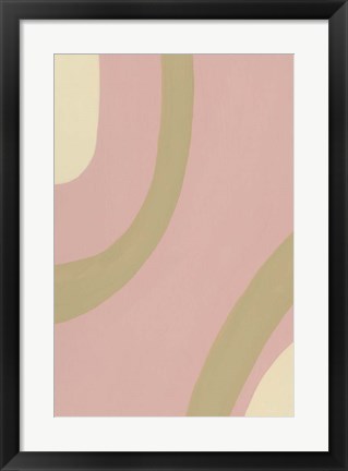 Framed Organic Neutral I Print