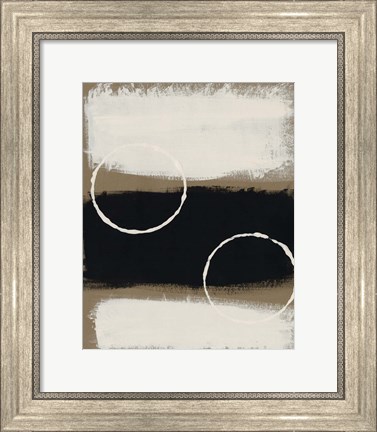 Framed Neutral Rings I Print