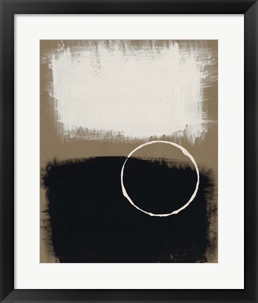 Framed Neutral Rings II Print