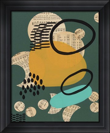 Framed Contemporary Configuration II Print