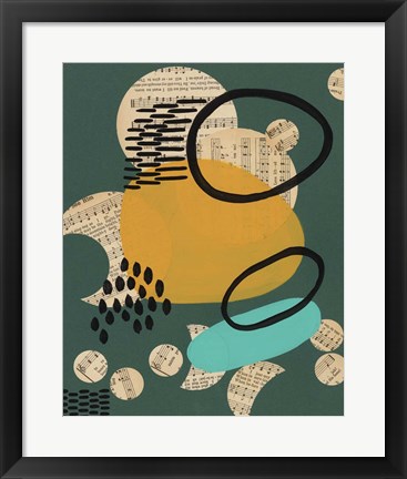 Framed Contemporary Configuration II Print