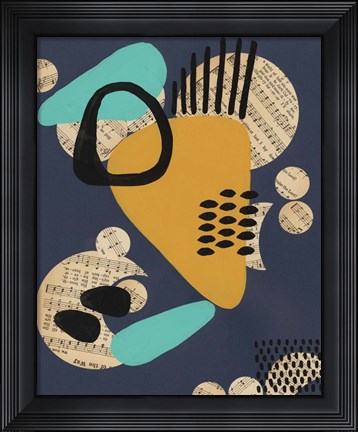 Framed Contemporary Configuration IV Print