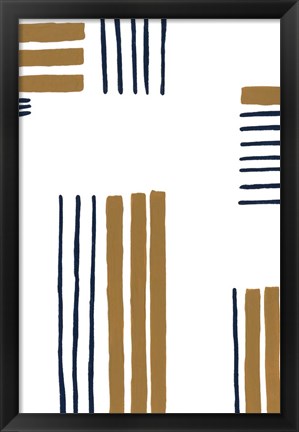 Framed Underscore III Print