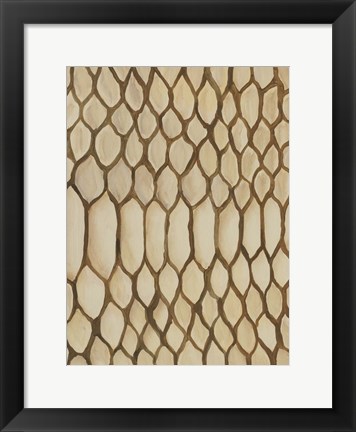 Framed Of the Wild Patterns II Print