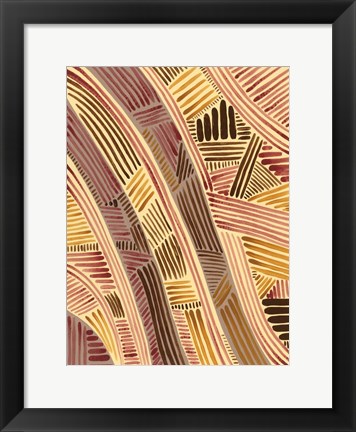 Framed Bands of Pattern I Print