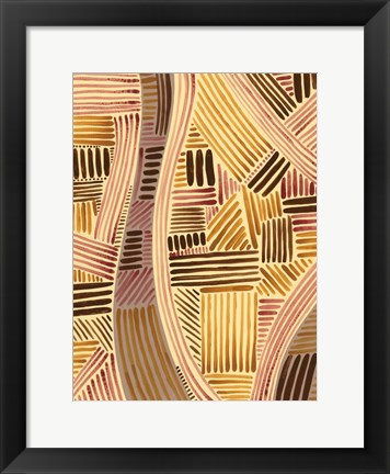 Framed Bands of Pattern II Print