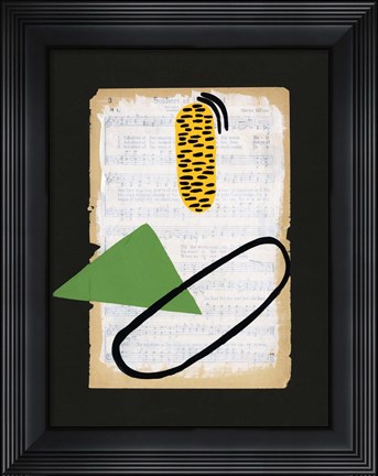 Framed Vivid Order I Print