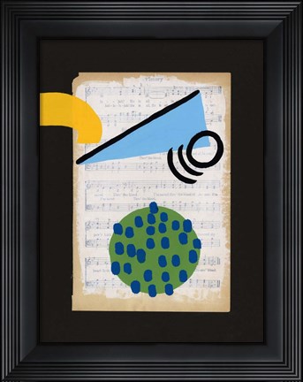 Framed Vivid Order IV Print