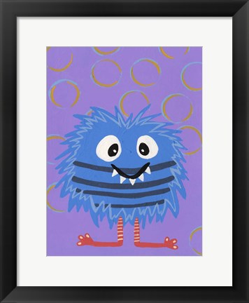 Framed Happy Creatures I Print