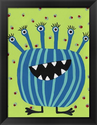 Framed Happy Creatures II Print