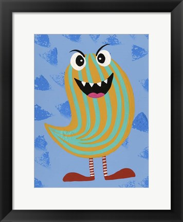 Framed Happy Creatures IX Print