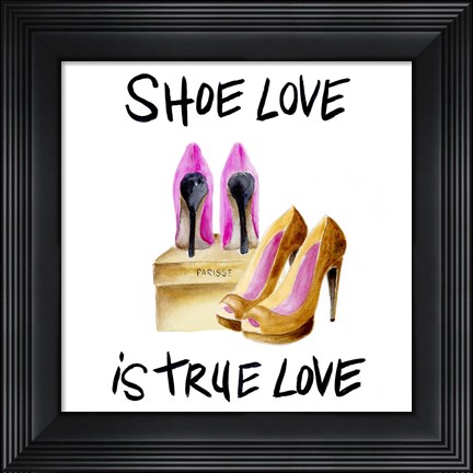 Framed If the Shoe Fits I Print