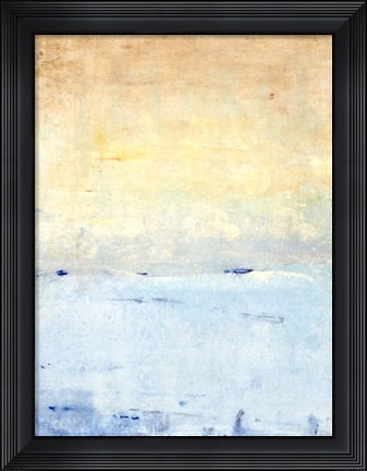 Framed Inlet at Sunrise II Print