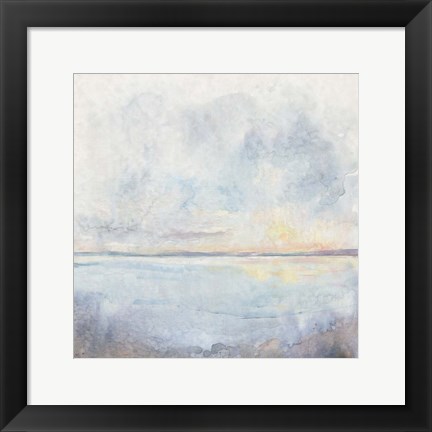 Framed Sea Mist I Print