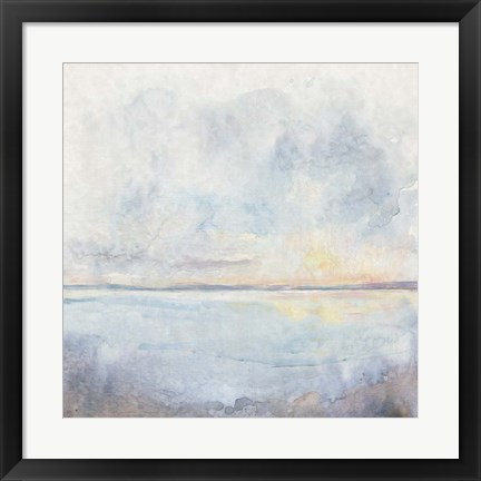 Framed Sea Mist I Print