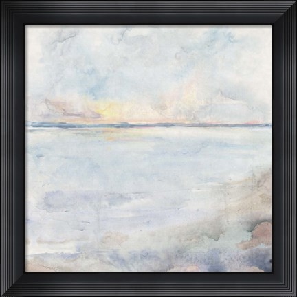 Framed Sea Mist II Print