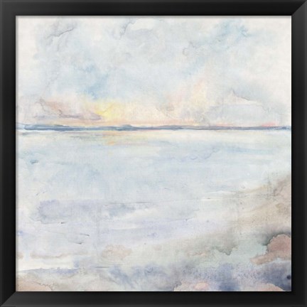 Framed Sea Mist II Print
