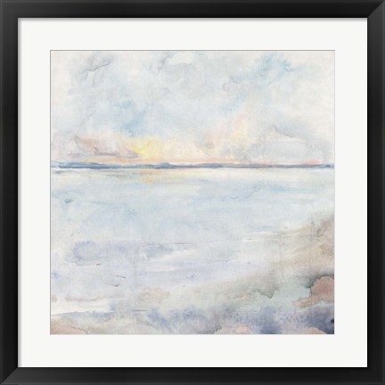 Framed Sea Mist II Print